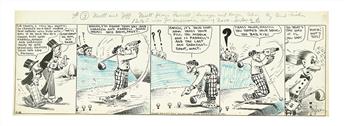 (COMICS.)  HENRY CONWAY BUD FISHER. Group of 2 Mutt and Jeff comic strips.